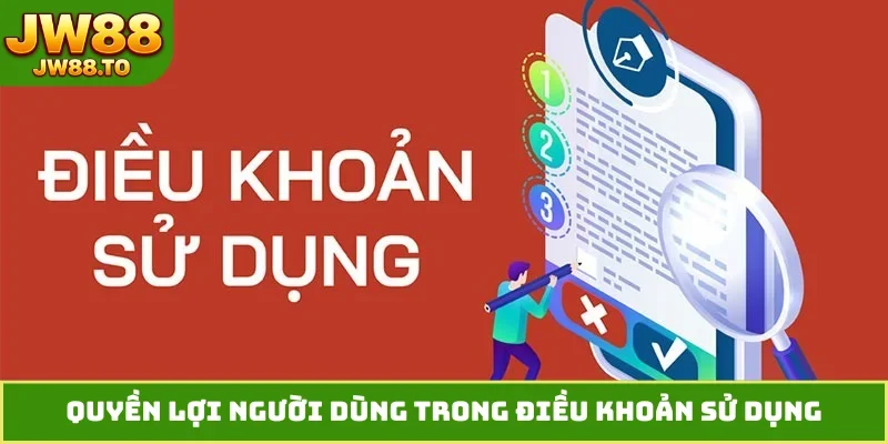 Quyền lợi người dùng trong điều khoản sử dụng